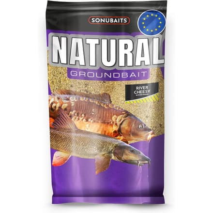 Sonubaits Natural Groundbait - Soort : River Cheesy