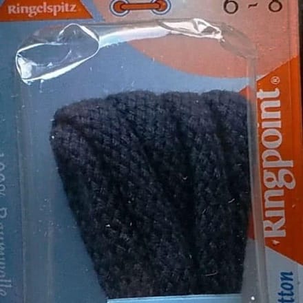 3 mm x 60cm Donkerblauw - Rond Cord schoenveter