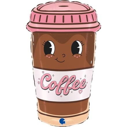 Folieballon Mok Koffie To Go 61 Cm