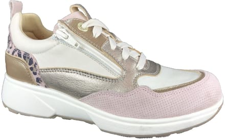 Comfortsneaker dames Xsensible Grenoble zacht roze | Steunzolen | Bonne Shoe