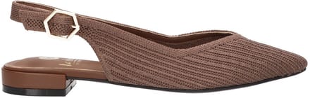 La Strada Slingback Bruin Knitted - Damesschoenen - Maat - 41