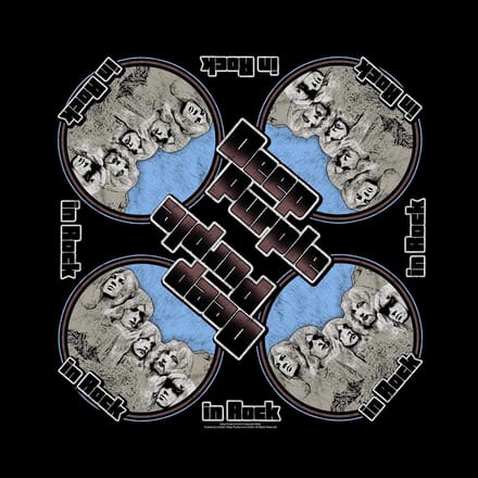 Deep Purple - In Rock Bandana - Zwart