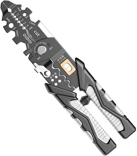 Multifunctionele Tang - Draadstripper - Draad Bewerken - 25 Functies - 1.6-5.8mm - Zwart