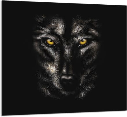 TMK ArtDeko Serie - Jasbeschermer - 65x60 cm - Wilk - Veilig