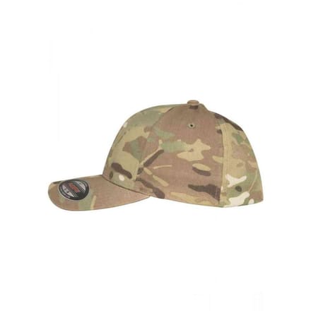 Urban Classics Flexfit pet -L/XL- Multicam Groen