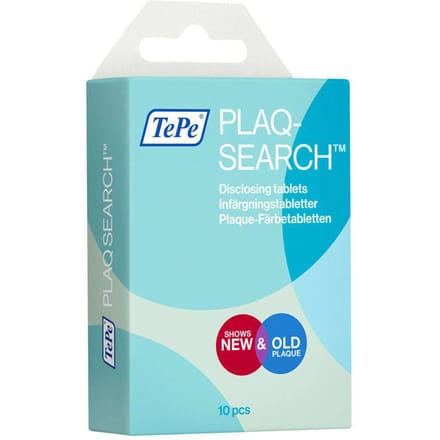 TePe Plaqsearch - Tandplakverklikker tabletten - 10 stuks