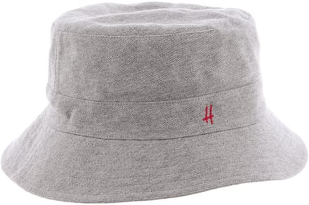 bob été en coton piqué uni avec broderie H