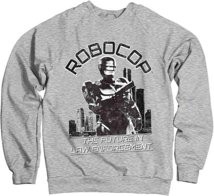 Robocop Sweater/trui -L- The Future In Law Enforcement Grijs