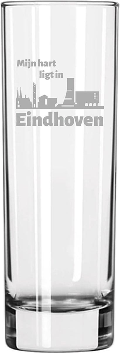 Gegraveerde longdrinkglas 22cl Eindhoven