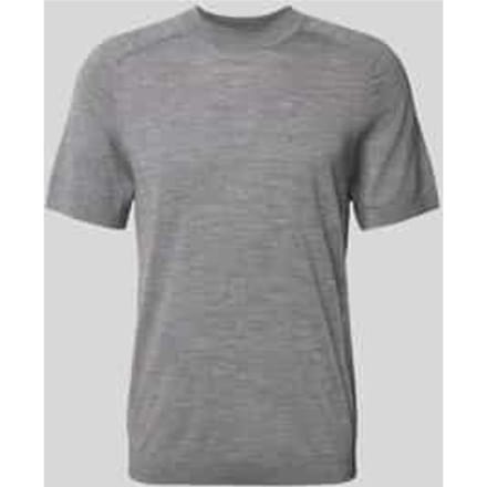 Regular fit T-shirt van zuivere wol