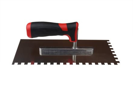Wovar Plakspaan getand 8x8 mm Kunststof handvat | Per Stuk