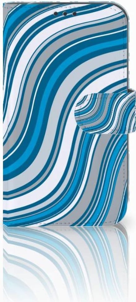 Samsung Galaxy Xcover 4 | Xcover 4s Telefoon Hoesje Waves Blue