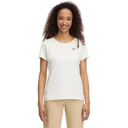 T-shirt dames Ragwear Mintta Emb A