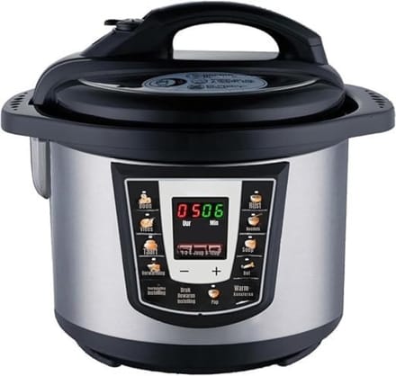 TIM® Multicooker - Multicookers - Zwart/Grijs - 35cm x 31cm x 34cm
