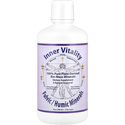 Vitalité Intérieure, Minéraux Fulviques/Humiques, 32 oz (946ml)