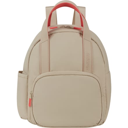American Tourister rugzak - Puffypop mini backpack S 24 x 35 x17 cm - beige