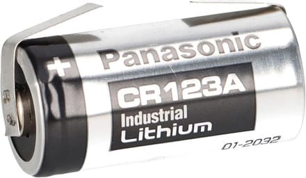 Lithium Batterij - Knoopcel Batterij - Apparaten Voeden - U-soldeervlag - 3V 1400mAh