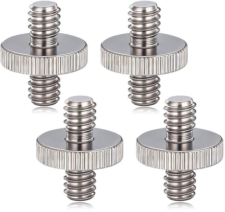 Dailygoods - 2 Stuks Camera-Schroefdraadadapter voor Statief