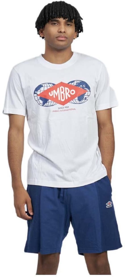 Umbro International T-shirt Met Korte Mouwen Wit 2XL Man