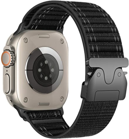 Beline Geweven Nylon Diagonale Parachuteband Voor Apple Watch 38 40