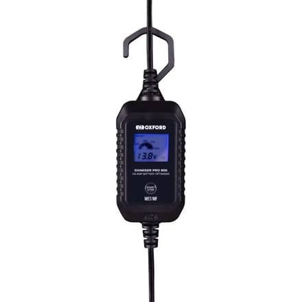 Oxford acculader 1250-Pro LCD display – Voor o.a. Scooter, Boot, Motorfiets – ook Lithium accu`s !