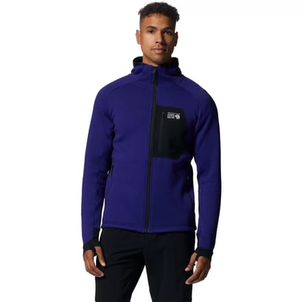 Fleece met capuchon en volledige rits Mountain Hardwear Polartec® Power Grid