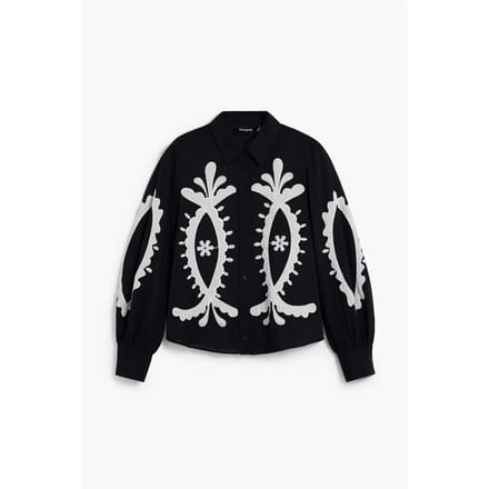 Dameshemd met lange mouwen Desigual Flora