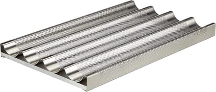 Professionele Aluminium Bakvorm Rechthoekig - 53x32.5x6 cm - Hoge Kwaliteit