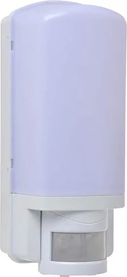 Big Bright Moto White Wandarmatuur + Bewegingssensor E27