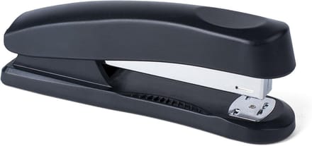 Plastic Nietmachine - Nietapparaat - Papier Niet - 25 Vel Capaciteit - 16 x 4 x 6 cm - Zwart