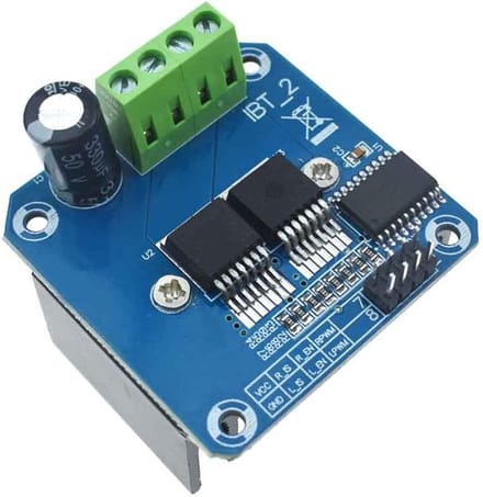 Motor Driver Module - Krachtige Controller - Slimme Auto - Hoge Stroomlimiet - 510x510x250 cm