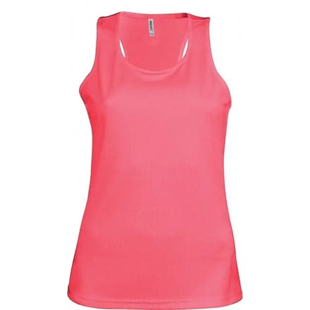 Damessporttop overhemd 'Proact' Fluorescent Pink - L