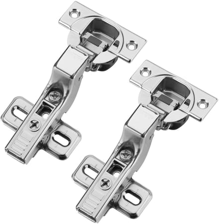 Set van 2 BLUM middenscharnier 71B3750 110° met automatische sluiting incl. montageplaat 173L6100