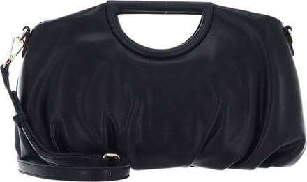 SEIDENFELT MANUFAKTUR Handtas Schoudertas Breen Big Clutch Black / Gold Zwart