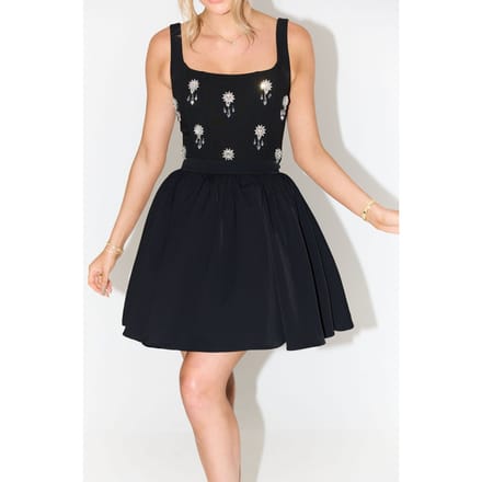 Odd Muse Layered Mini Skirt Black Taglia: M | Abiti Mini Outlet | Donna | Nero