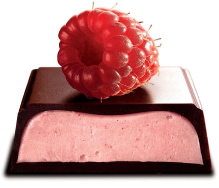Chocoladereep Galler Dark Raspberry, 44 g