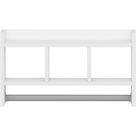 Asir - Wandplank - Wit - 100% met melamine gecoat spaanplaat - 71 x 25,5 x 12,5 cm