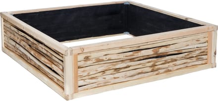 TuinChamp Moestuinbak hout 90 x 90 x 30 cm