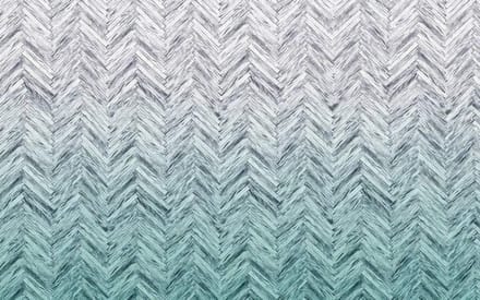 Fotobehang - Herringbone Mint 400x250cm - Vliesbehang