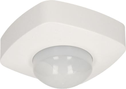 Bewegingssensor voor lamp binnen - Bewegingsmelder plafond - Doorgangsmelder 2000 Lux - Bewegingsdetector Motion sensor 360° - Wit