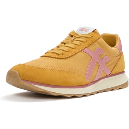 FitFlop Retro-Q FF Fabric/Suede Sneakers ROZE - Maat 36