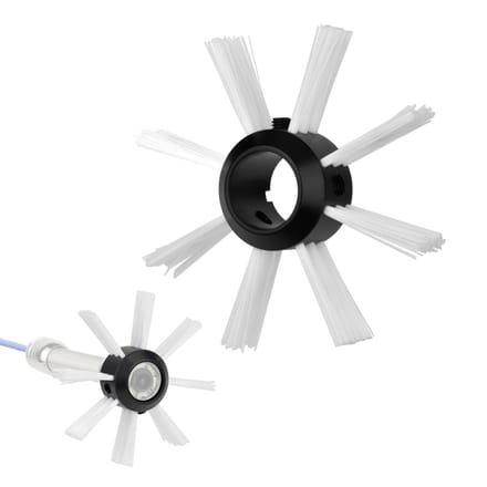 Beschermhoes voor rioolcamerakop Industriële pijpleidingcamerabeschermhoes voor rioolcamera wit