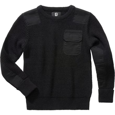 Brandit Kids BW Sweatshirt - zwart - 170/176