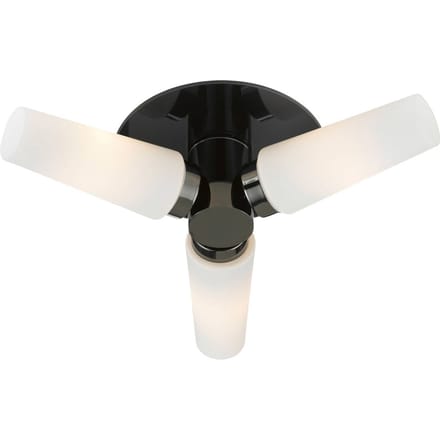 Markslöjd Badkamer plafondlamp Brastad, zwart