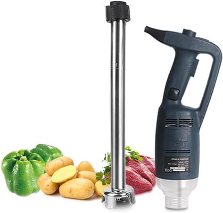 Staafmixer - Handmixer - Soepen Maken - Traploos Instelbaar - 500 W - Zilver