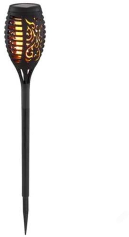 Ilso solar tuinlamp fakkel - led - warm wit - 1 stuk