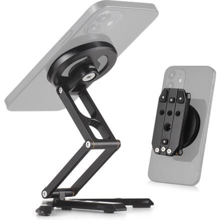 Multifunctionele Desktop Magnetische Telefoonhouder Opvouwbare Telefoon Statief Houder Magnetische Telefoonhouder zwart