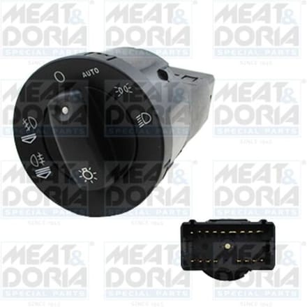 Schakelaar, hoofdlicht  MEAT & DORIA 23873