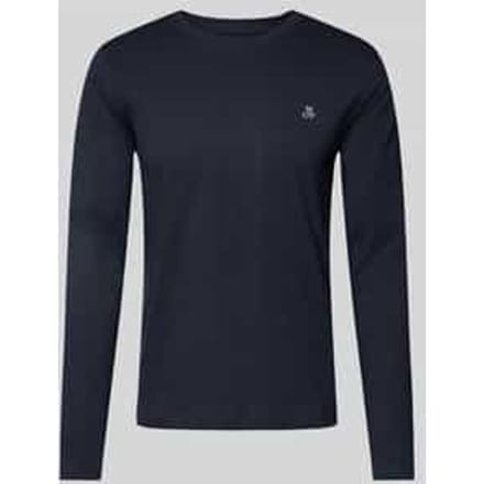 Marc O'Polo Long Sleeve T-Shirt Navy - Maat M - Heren