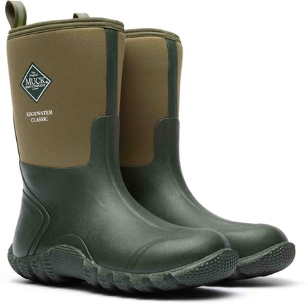 Muck Boot Edgewater Klassieke Korte Broek | Mos - Regenlaarzen - Maat 42 -